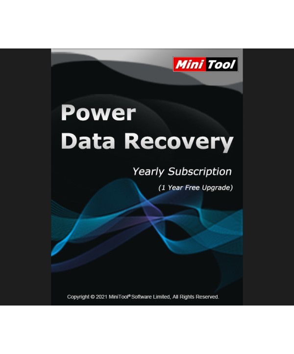 MiniTool Power Data Recovery Yearly Subscription 1 Jahr / 1 PC Key GLOBAL